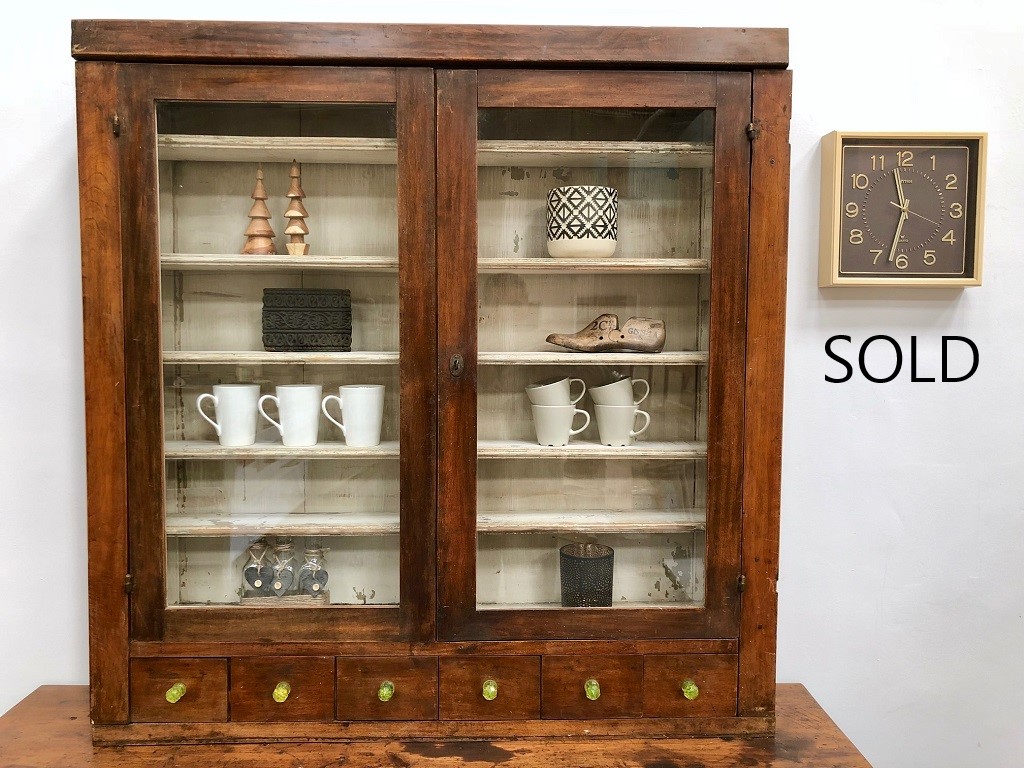 X 19th Century Apothecary Cabinet Antique Vintage And Retro
