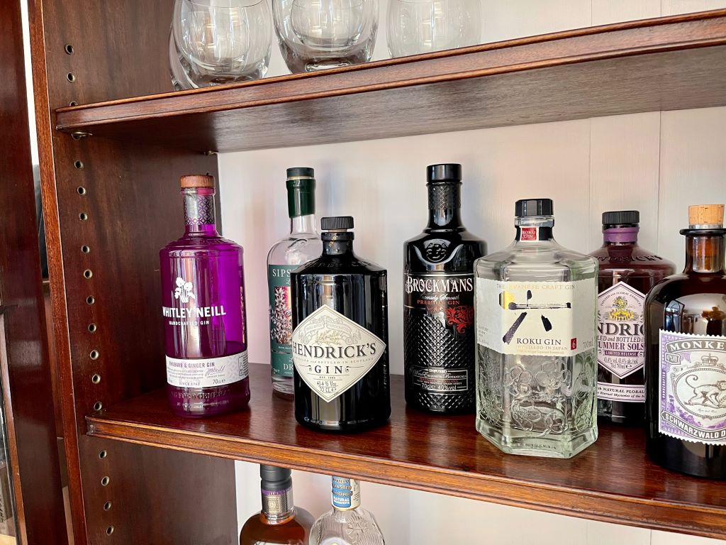 Antique Gin / Bookcase by Maple & Co. Antique, Vintage and